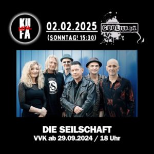 Einlass / AK ab 15:30 Uhr